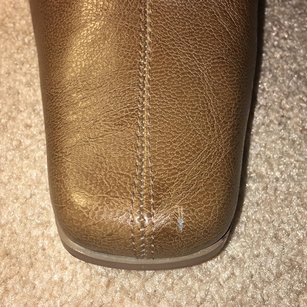 Pretty brown heeled boots - Picture 6 of 6